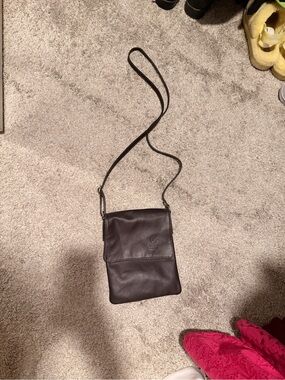 Handcrafted Italian Crossbody Bag - Brown Leather - Classic Minimalist